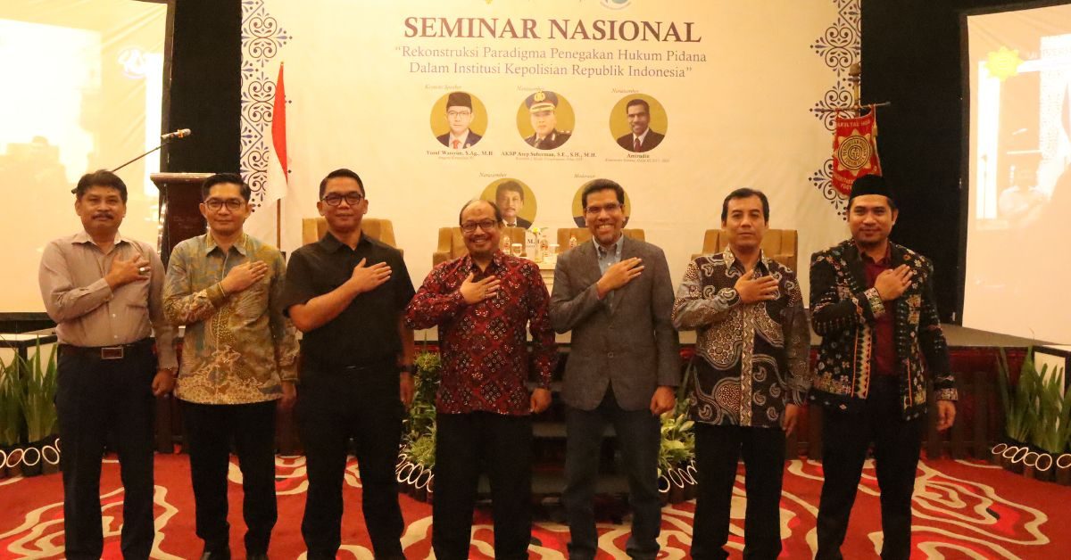 Seminar Nasional: Rekonstruksi Paradigma Penegakan Hukum Pidana dalam Institusi Kepolisian Republik Indonesia