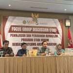 Fakultas Hukum Universitas Widya Mataram Selenggarakan FGD Peninjauan Kurikulum Berbasis Outcome-Based Education (OBE)